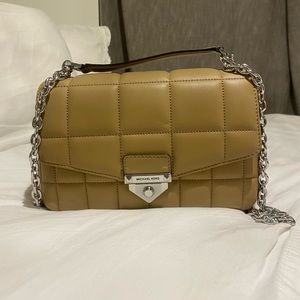Michael Michael Kors Soho Large Quilted Leather Shoulder Bag!